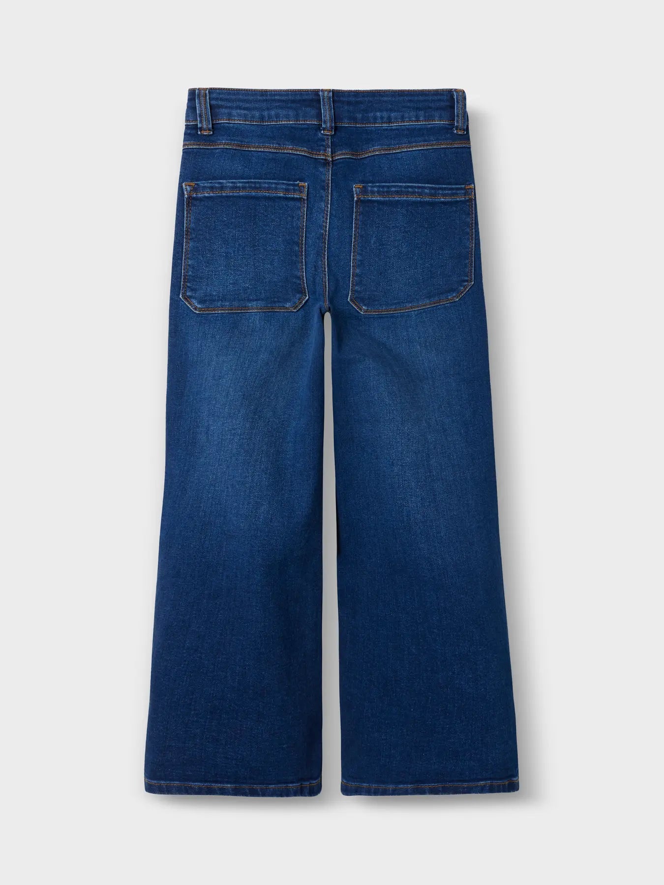 Name it:Nienke : wide jeans dark blue denim