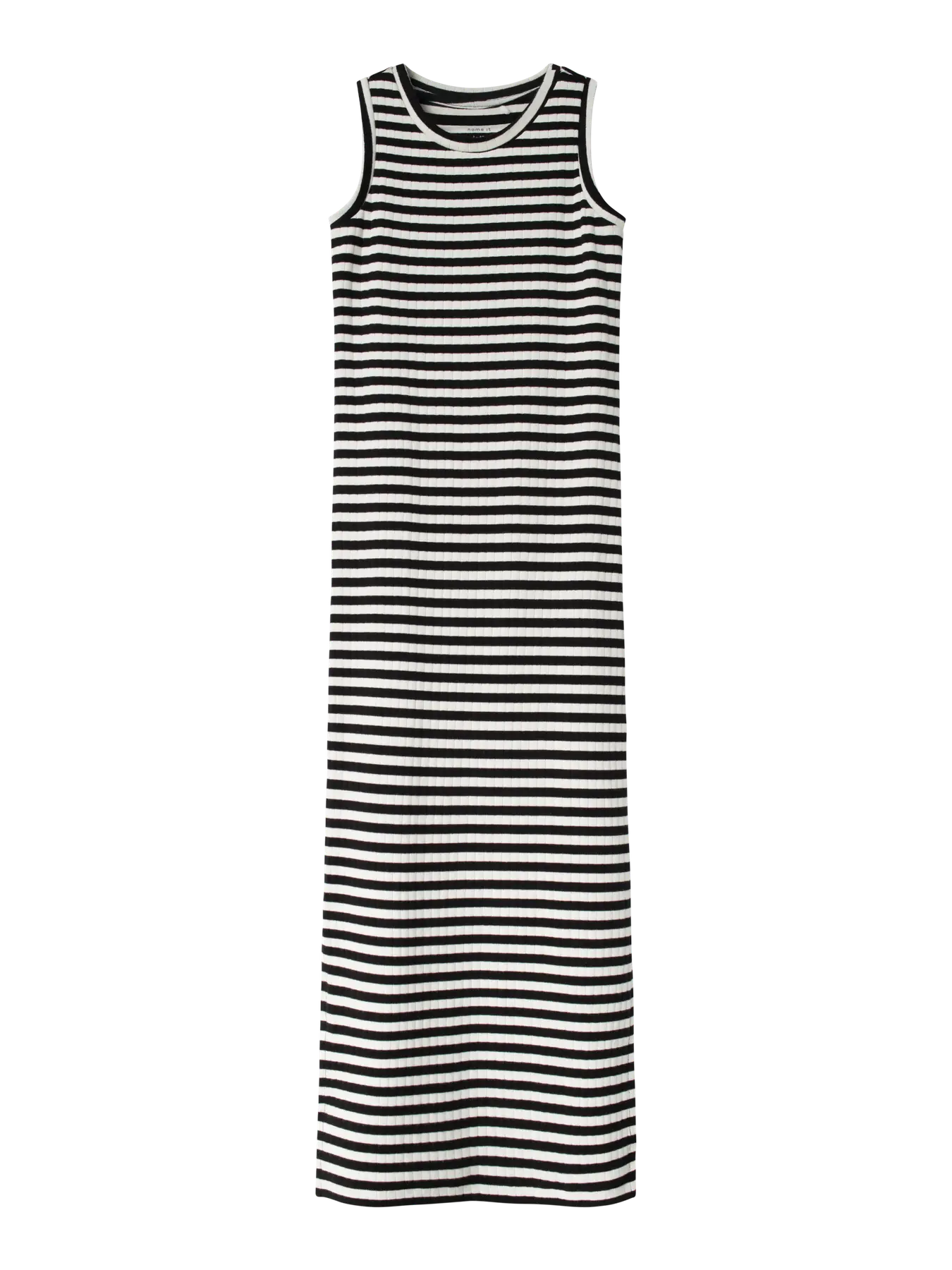 Name it: Maxi dress stripes black/ white