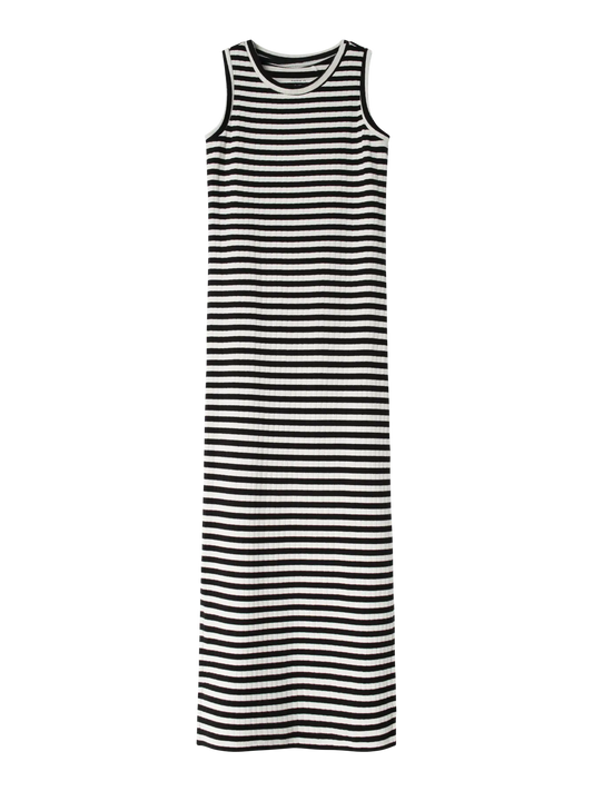 Name it: Maxi dress stripes black/ white
