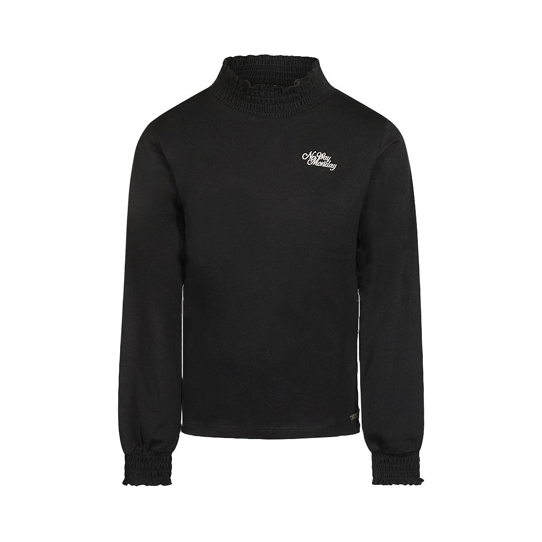 No way monday: Ls for girls black