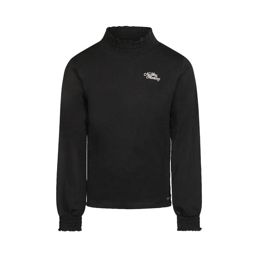 No way monday: Ls for girls black