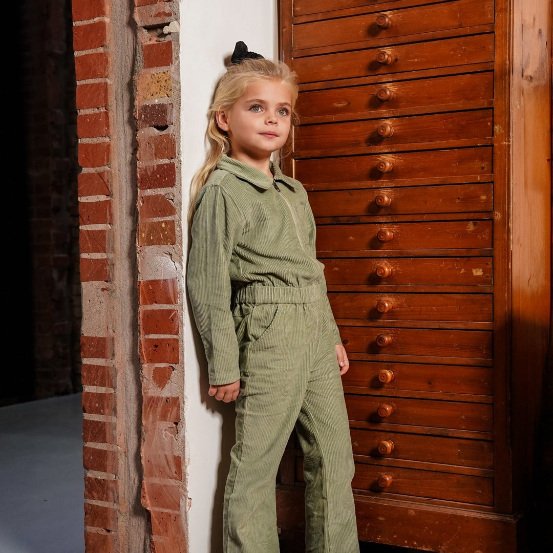 Koko Noko: jumpsuit zachtgroen