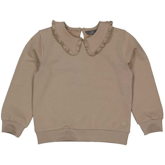 LEVV: PIXIE: sweater dark taupe