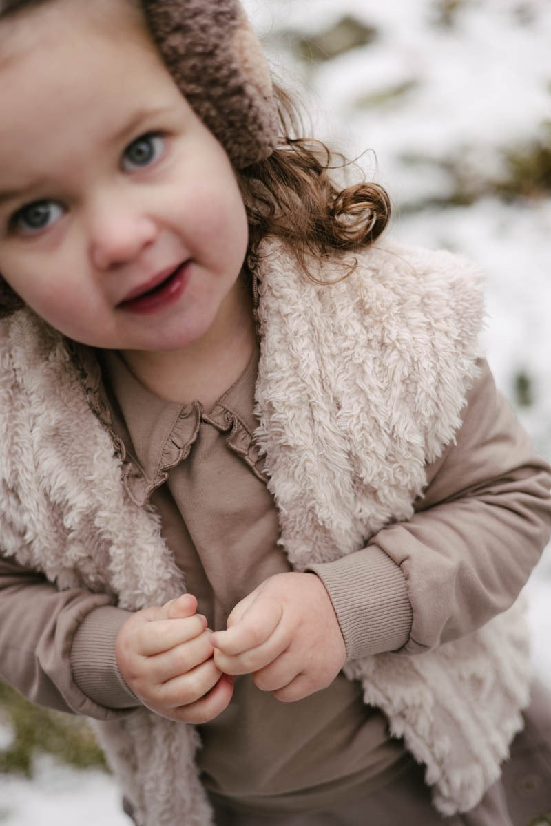 LEVV: PIXIE: sweater dark taupe
