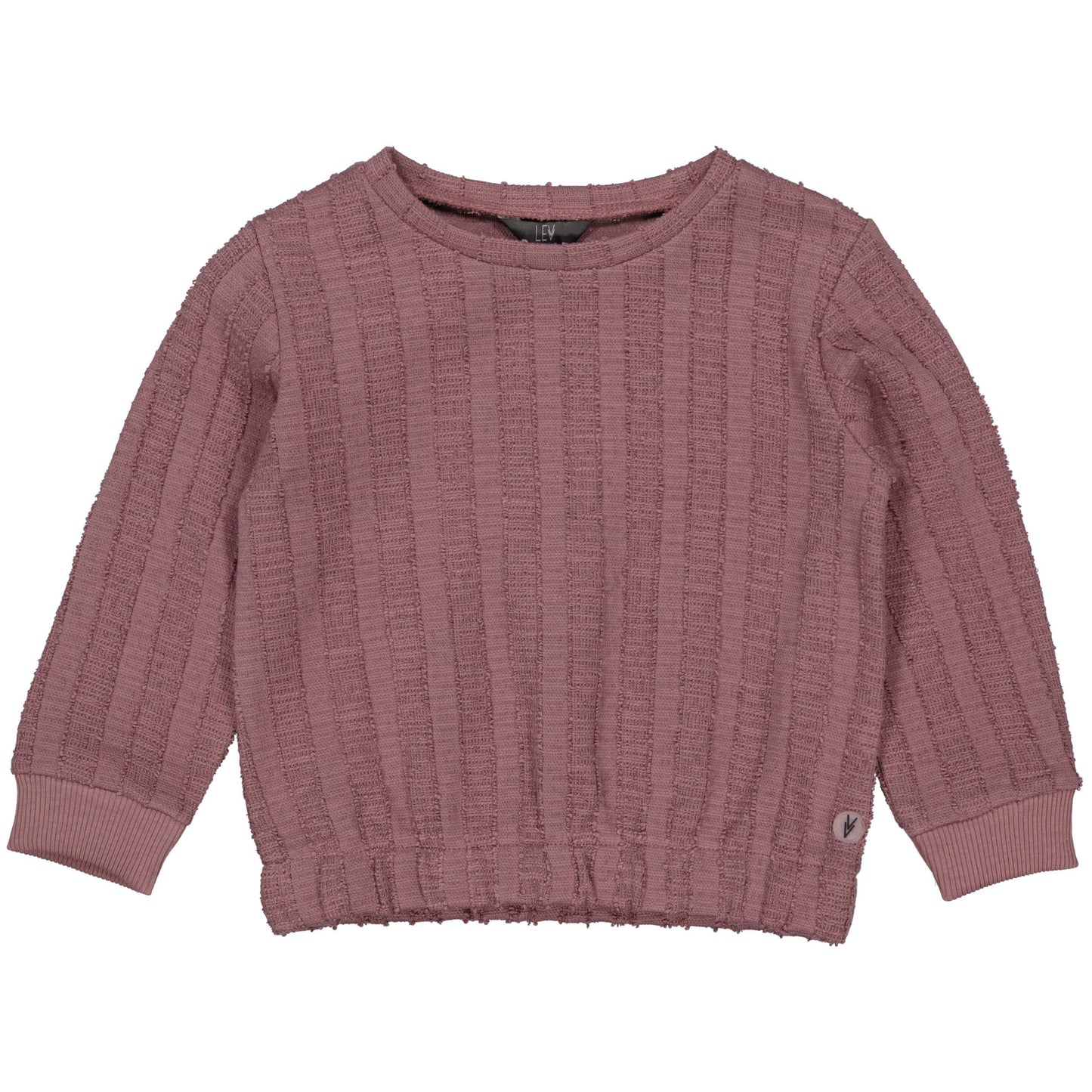 LEVV: PLIEN: sweater dark mauve