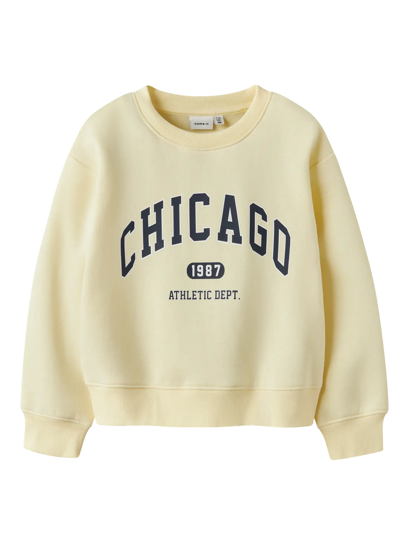 Name it: sweater light jellow "Chicago"