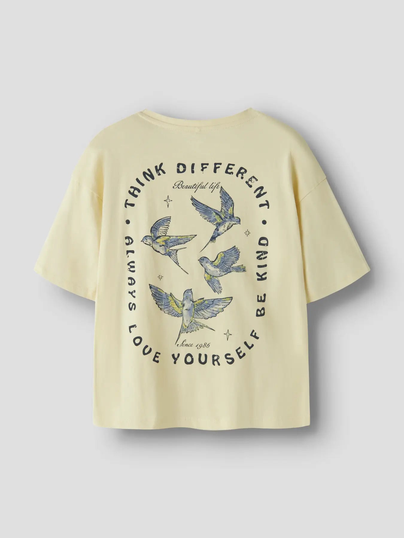 Name it: t-shirt sorbet birds
