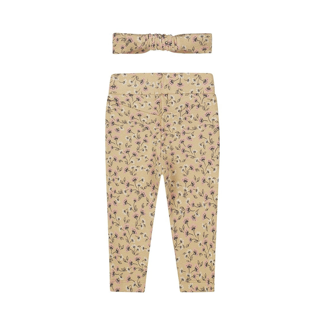 Dirkje: pants dark sand flower