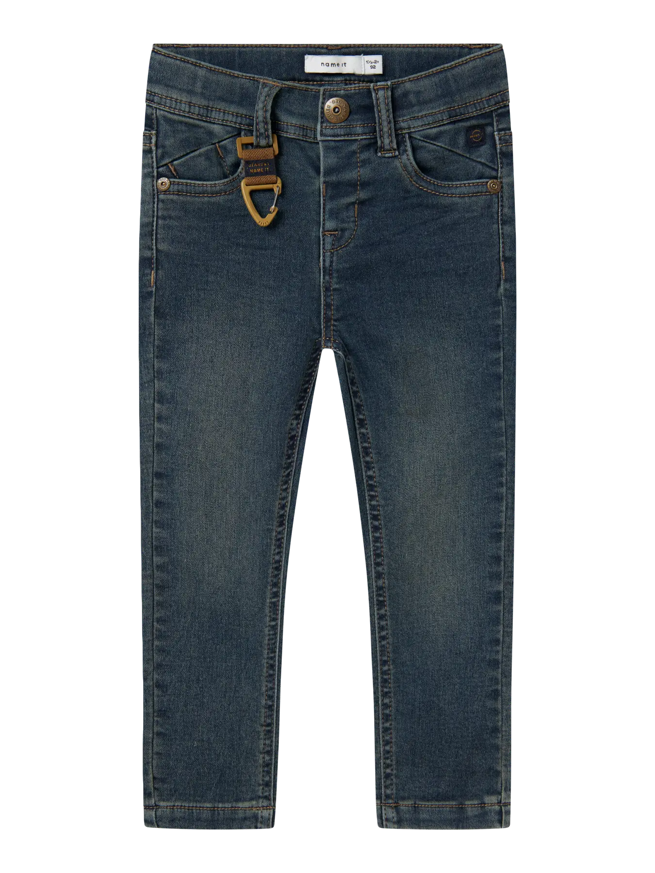 Name it: Noos collectie: Theo Slim jeans vintage dark blue denim