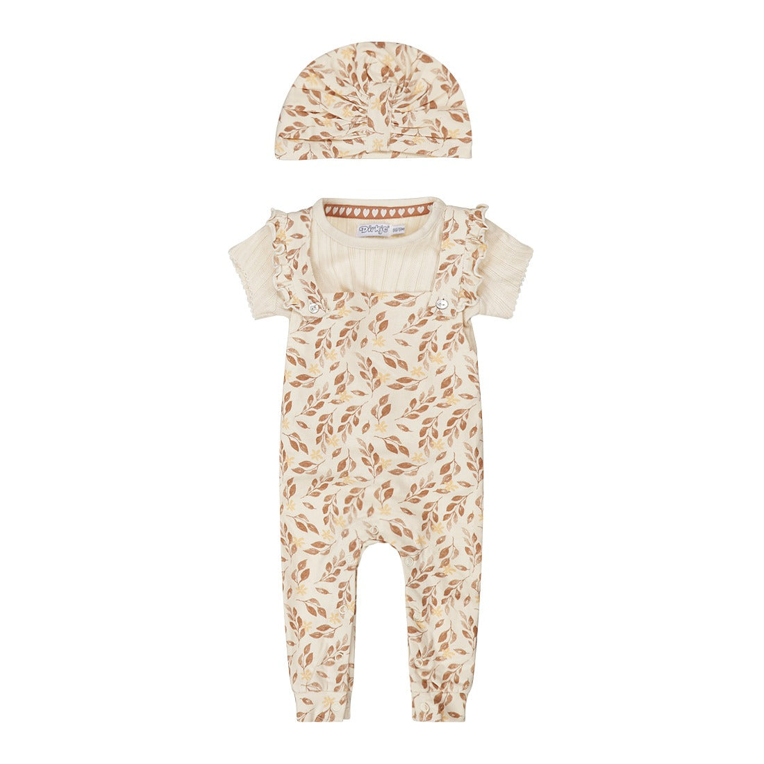 Dirkje:salopette + shirt off white