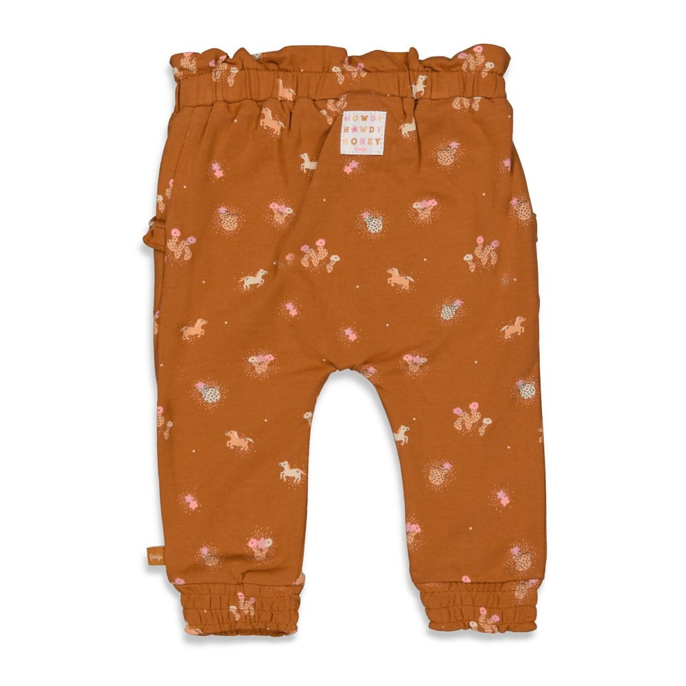 Feetje: Howdy Honey: broek bruin