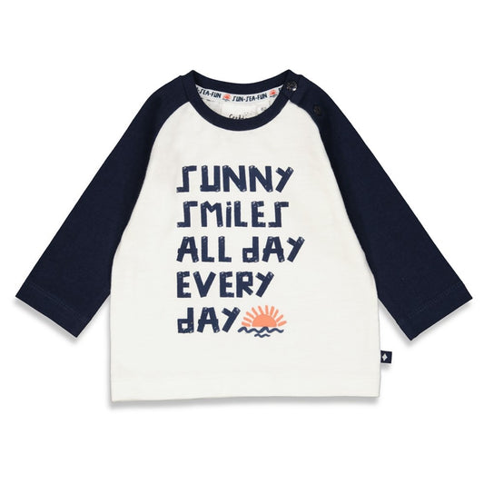 Feetje: Sun chasers: Ls white "sunny smiles"