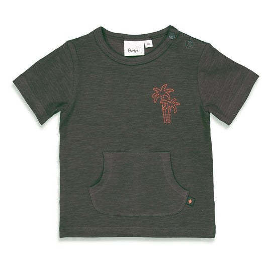 Feetje: Wild one: shirt antraciet