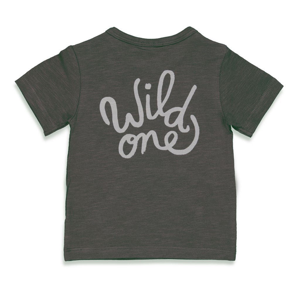 Feetje: Wild one: shirt antraciet