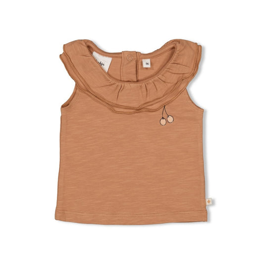 Feetje:Cutie fruity: singlet : hazelnut