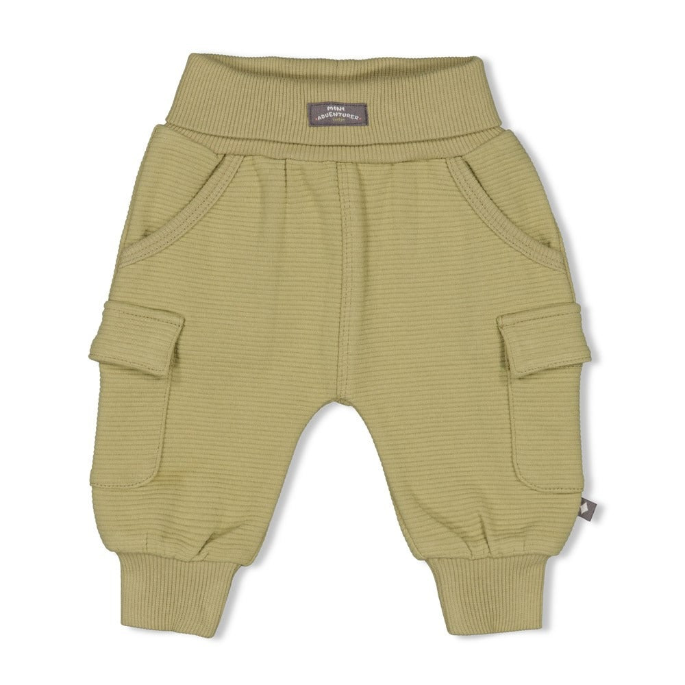 Feetje:Mini adventure: pants ribble green