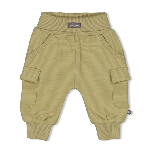 Feetje:Mini adventure: pants ribble green
