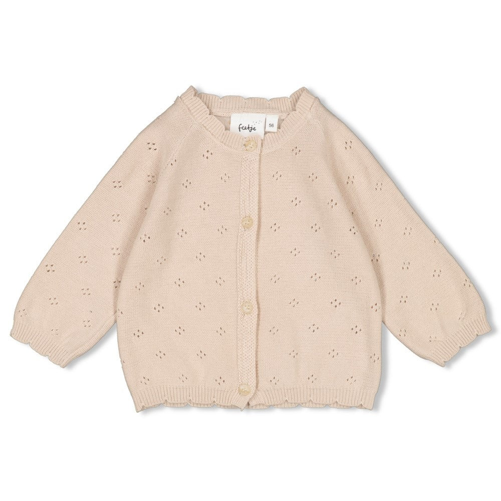 Feetje:Starfish wishes: cardigan sand