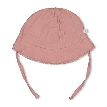 Feetje: zonnehoedje mauve maat 1