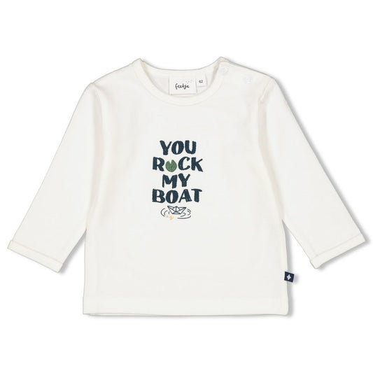 Feetje:Rock my boat: Longsleeve offwhite