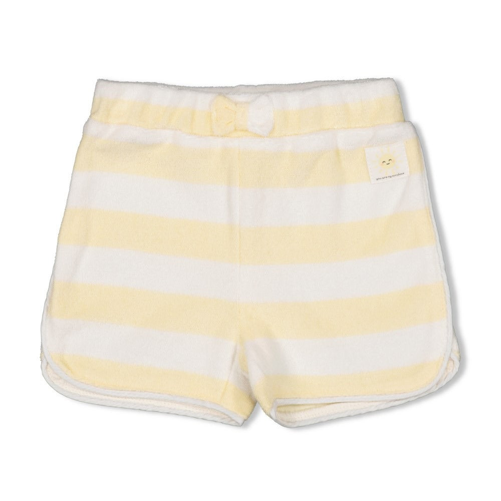 Feetje:Sunshine: short badstof streep