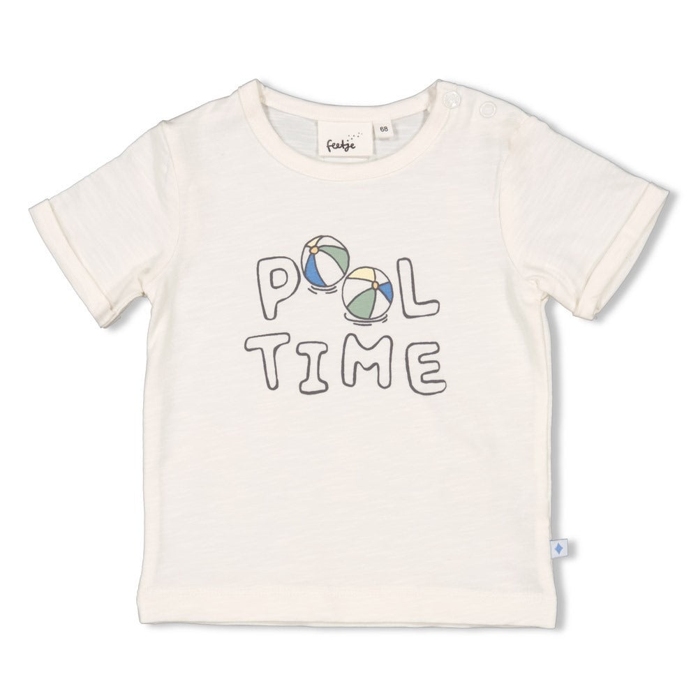 Feetje:Pool time: shirt: offwhite