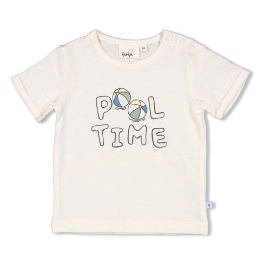 Feetje:Pool time: shirt: offwhite