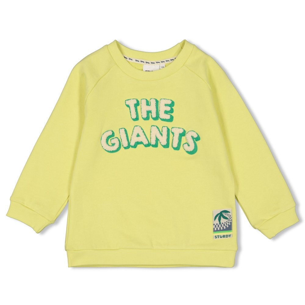 Sturdy: Explore More: Sweater Yellow " The giants"