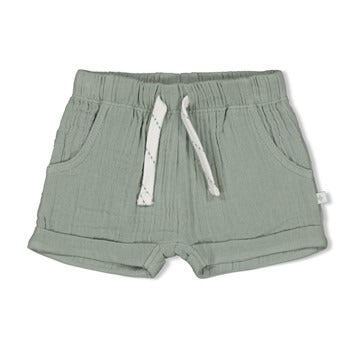 Feetje:summer woven: shortje tetra mint