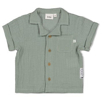 Feetje:summer woven: hemdje tetra mint