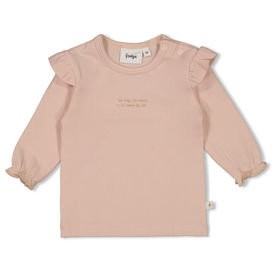 Feetje:Delicate flower:longsleeve pink