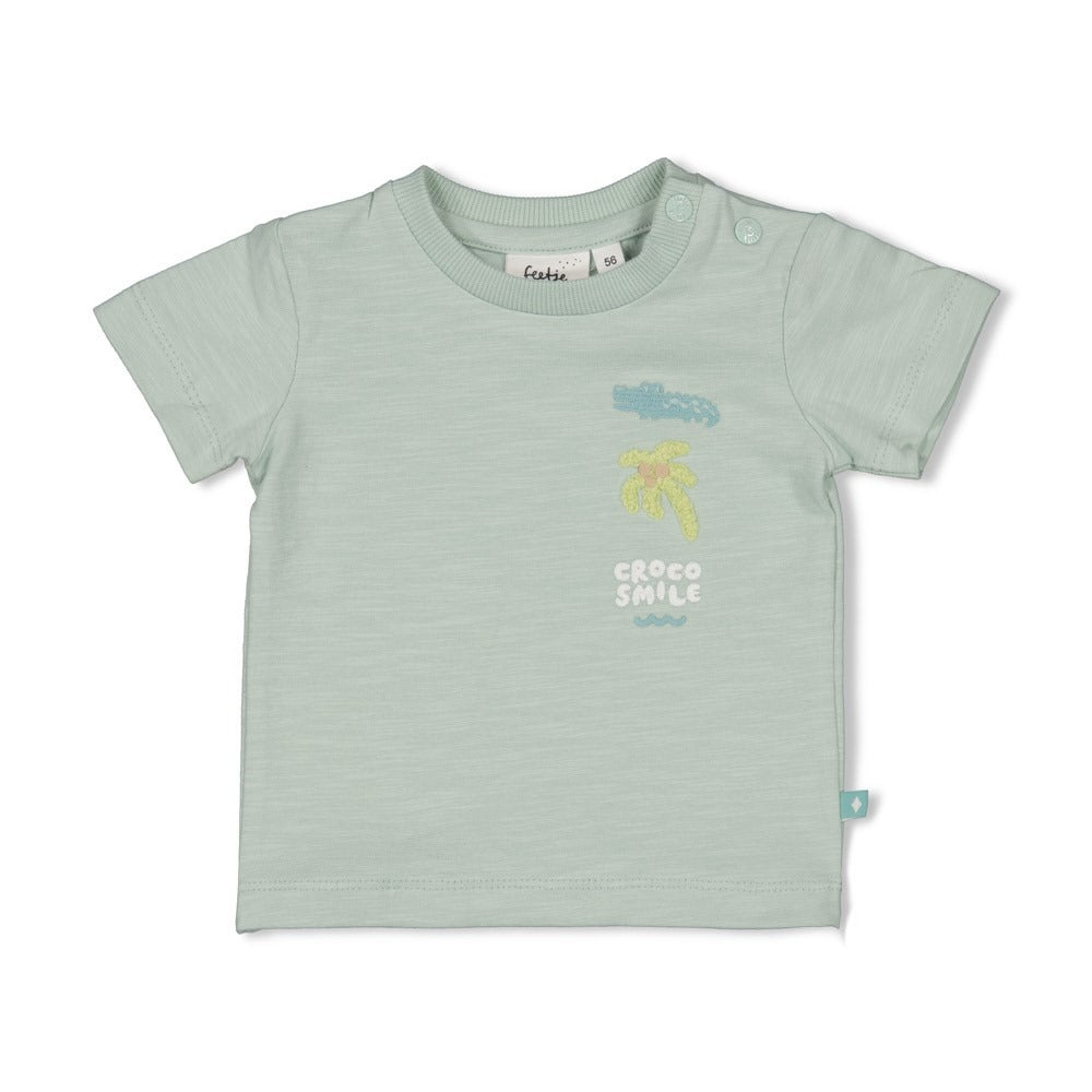 Feetje:You croc my world: shirt mint