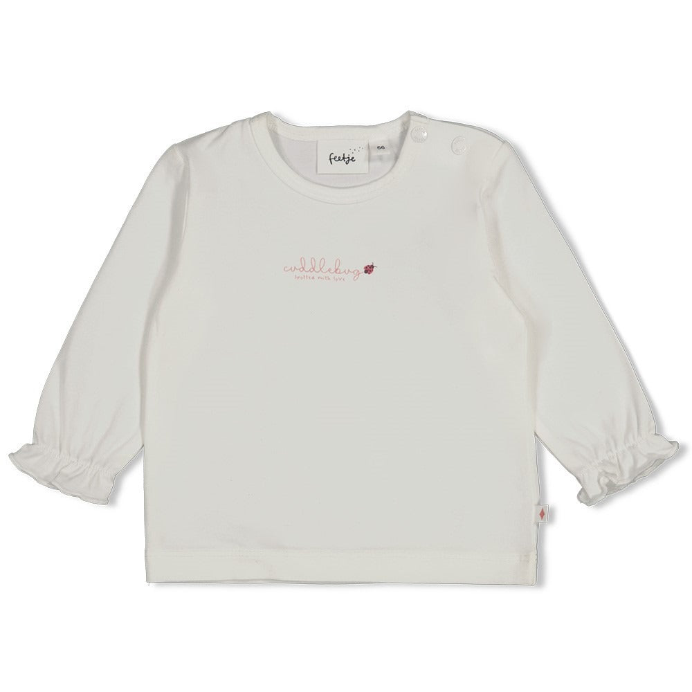 Feetje:Ladybug:longsleeve offwhite