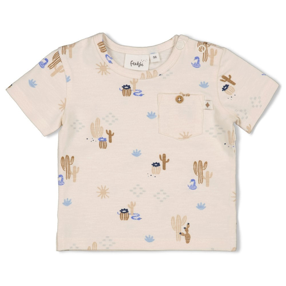 Feetje:Sssiesta:t-shirt AOP offwhite