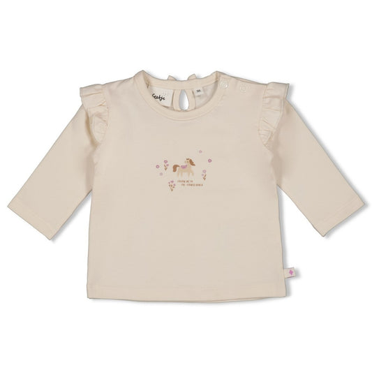 Feetje:Flower ranch: LS offwhite