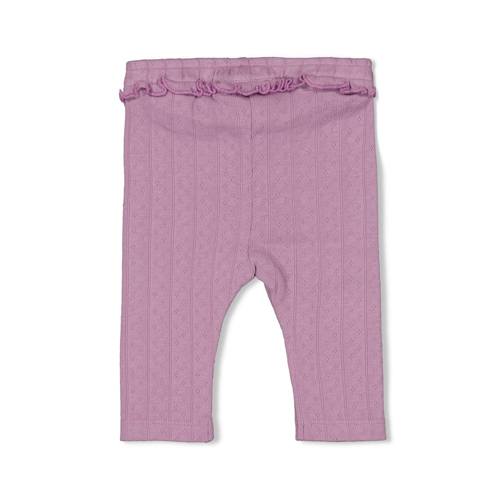 Feetje:Flower ranch: legging violet