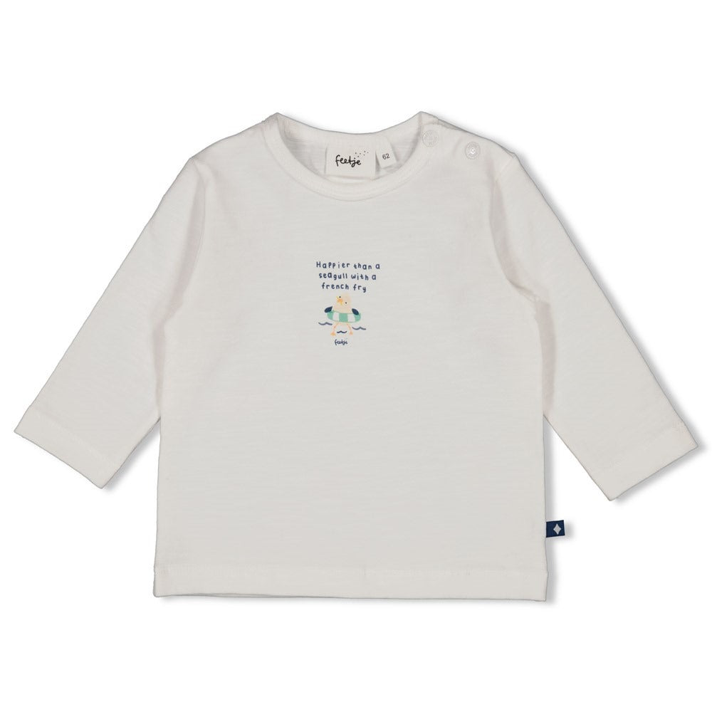 Feetje:Seaside happiness: longsleeve offwhite
