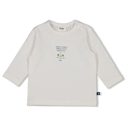 Feetje:Seaside happiness: longsleeve offwhite