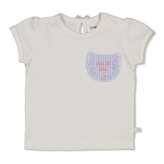 Feetje:Sea la vie: shirt offwhite pocket