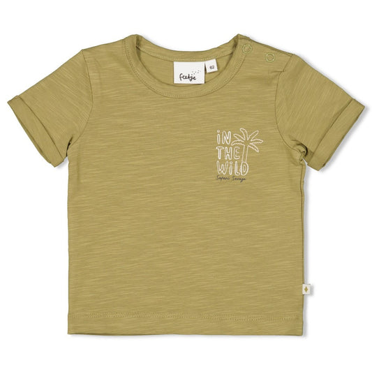 Feetje:Safari Savage: shirt green with backprint