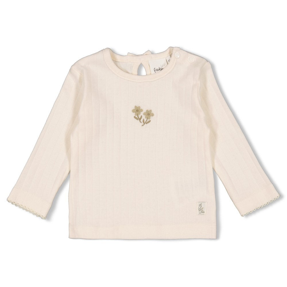 Feetje:Let your dreams blossom: longsleeve offwhite
