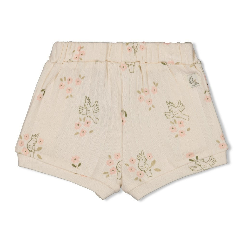 Feetje:Let your dreams blossom:short offwhite bird