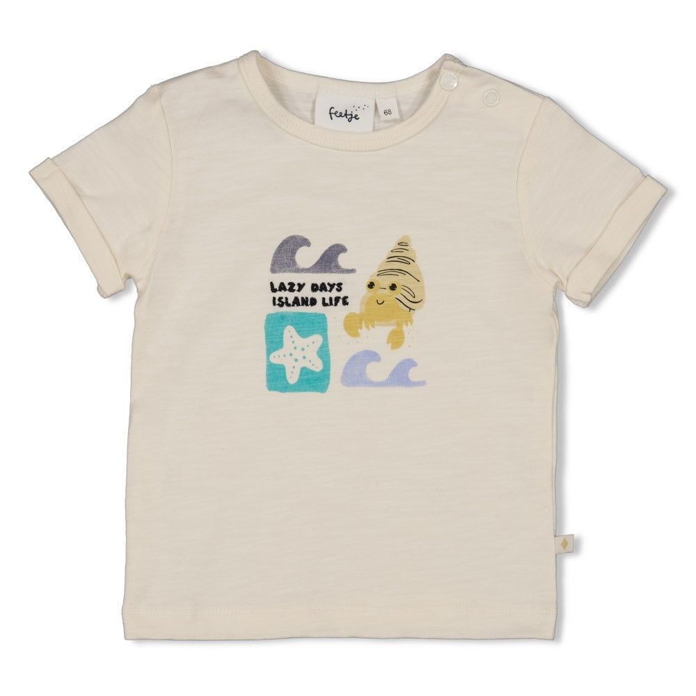 Feetje:Lazy days: shirt offwhite