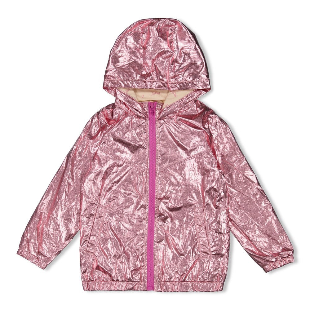 Jubel:Rolling into spring: Jasje met capuchon roze