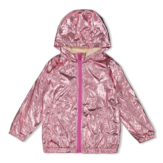 Jubel:Rolling into spring: Jasje met capuchon roze