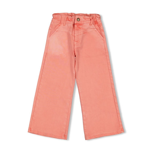 Jubel:Salsa Sunset: jeans wide leg zalm