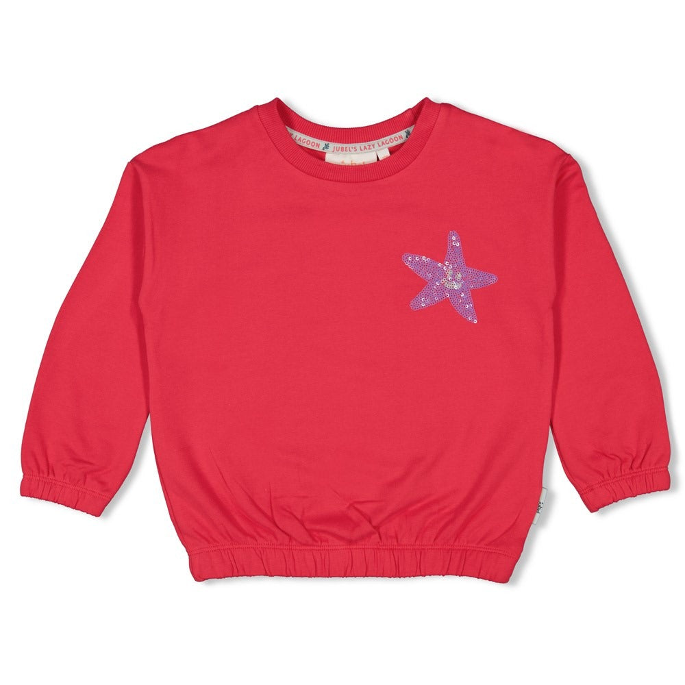Jubel: Lazy Lagoon: fushia sweater
