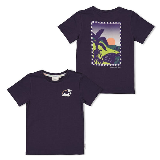 Sturdy:Lagoon Legends: shirt indigo with backprint
