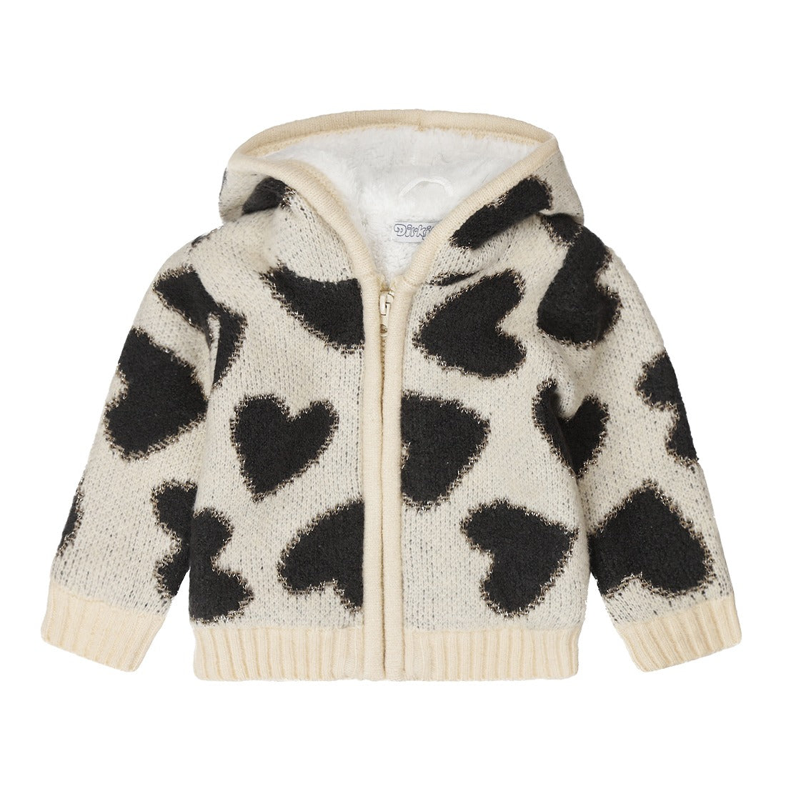 Dirkje:outside cardigan with hood
