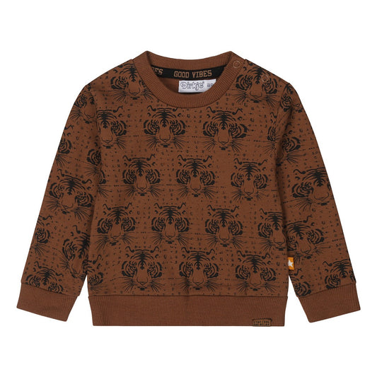 Dirkje: sweater LS camel